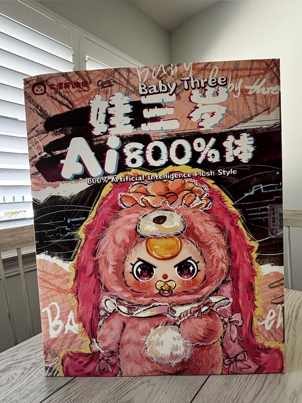 Blind Box :Ai 800% Plushie. FYI (Box size 22X18X10 inches)